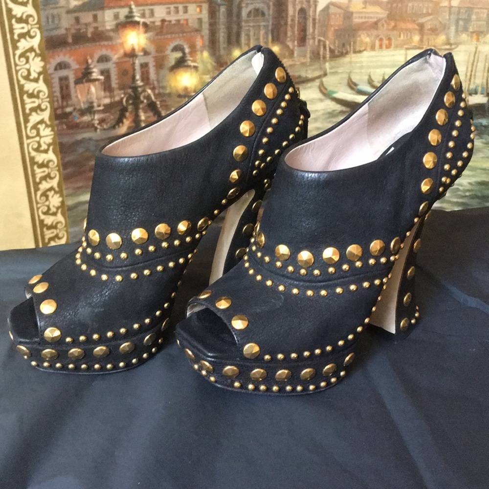 Miu Miu Bootie Open Toe - image 1